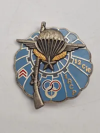 Originalt fransk paratroopers badge
