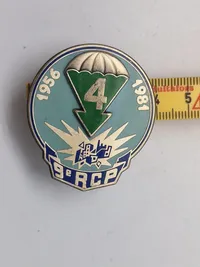 Originalt fransk badge - 9 regiment