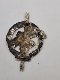 Original fransk comando badge