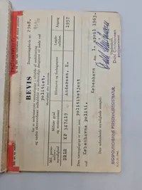 Originalt lot på dansk soldater med Guldnål 1 regiment