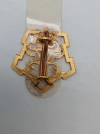 Originalt lot på dansk soldater med Guldnål 1 regiment