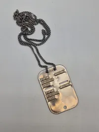 Originalt lot på dansk soldater med Guldnål 1 regiment
