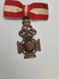 Originalt lot på dansk soldater med Guldnål 1 regiment