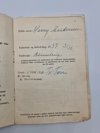 Originalt lot på dansk soldater med Guldnål 1 regiment