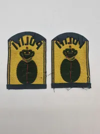 Lot originalt dansk politi