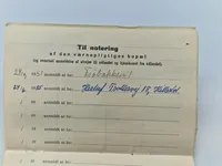 Original soldaterbog, m/23 mærke mm.