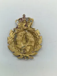 Original soldaterbog, m/23 mærke mm.