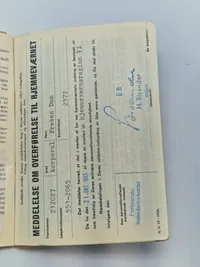 Original soldaterbog, m/23 mærke mm.
