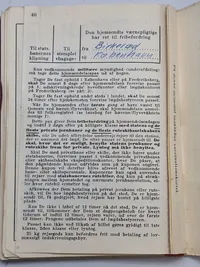 Original soldaterbog, m/23 mærke mm.