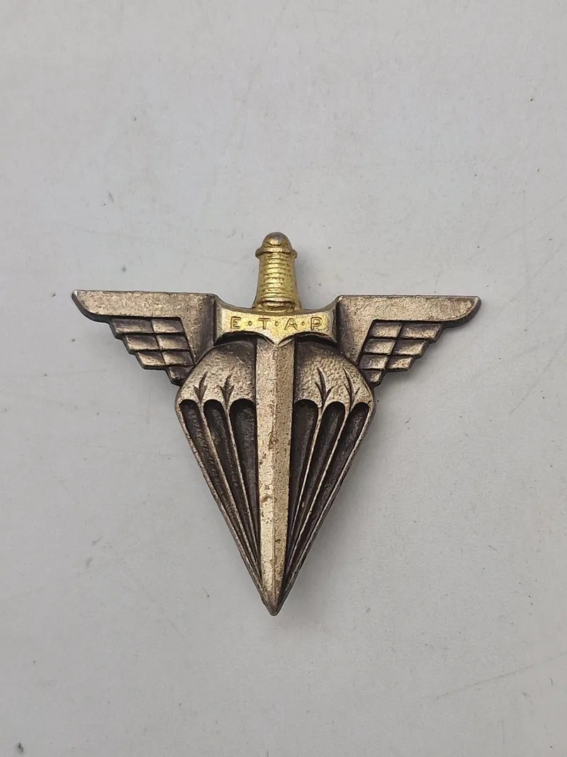 Originalt fransk paratroopers badge