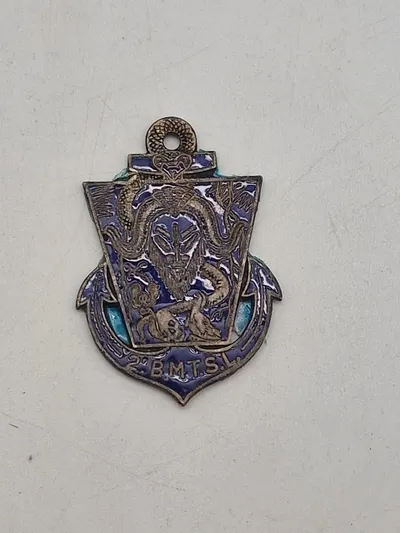 Originalt fransk marine badge