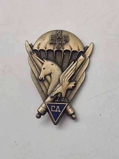 Originalt fransk paratroopers badge
