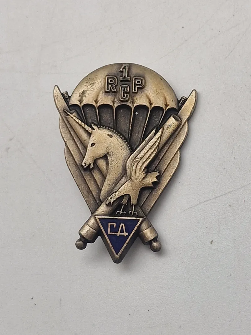 Originalt fransk paratroopers badge