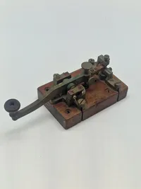 Original morsenøgle, brugt under WW2 af modstandsbevægelsen