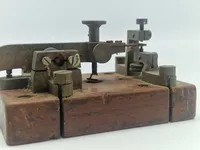 Original morsenøgle, brugt under WW2 af modstandsbevægelsen