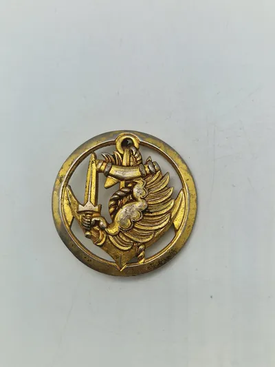 Originalt fransk faldskærms jæger badge
