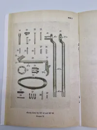 MP38 & MP40 instruktionshæfte - genoptryk