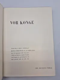 Vor konge - udgivet ifbm Kong chr X 70 års fødselsdag