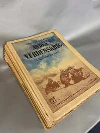 Stor samling originale hæfter - 2.verdenskrig i billeder og tekst