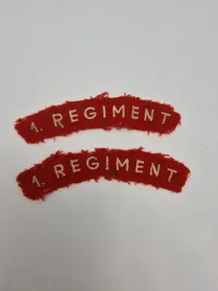 Originale skulderflaches - 1.regiment