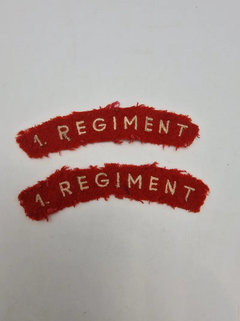 Originale skulderflaches - 1.regiment