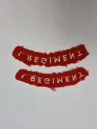 Originale skulderflaches - 1.regiment