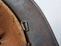 Original tysk M/40 hjelm - decaler er efterkrigs