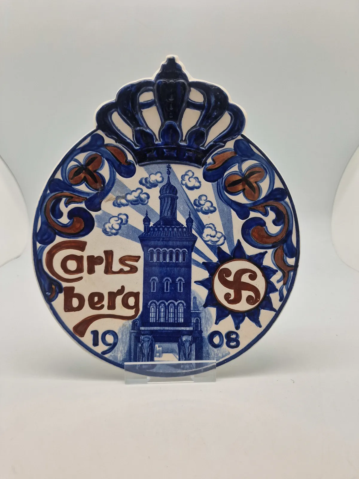 Original Carlsberg plakette fra 1908