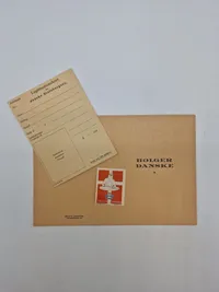 Originalt lot. Holger Danske  modstandsbevægelse - bla id kort til forfalskning mm.