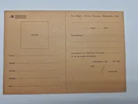 Originalt lot. Holger Danske  modstandsbevægelse - bla id kort til forfalskning mm.