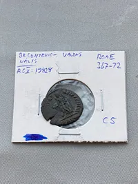 Original romersk mønt - Valens - år 367-72