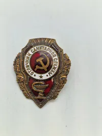 Originalt WW2 Soviet Excellent medic  Badge