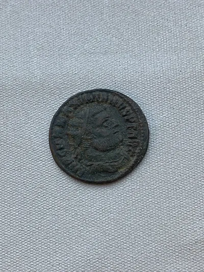 Original romersk mønt -  Maximianas