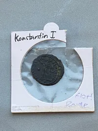 Original romersk mønt - Konstantin I