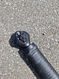 Veludført blankvåben