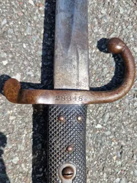 Original Dansk  Remington 1867 bajonet