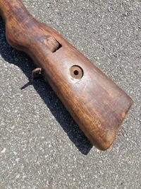 Originalt skæfte til Gevær 98 riffel WW1