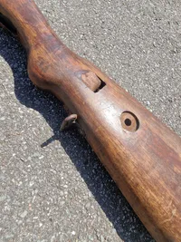 Originalt skæfte til Gevær 98 riffel WW1