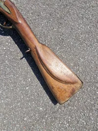 Dansk 1822 musket ombygget til jagt