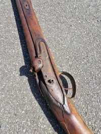 Dansk 1822 musket ombygget til jagt