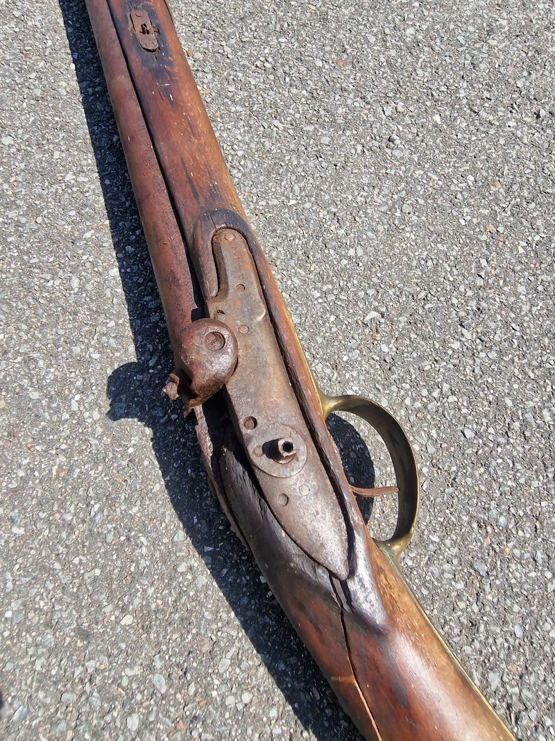Dansk 1822 musket ombygget til jagt