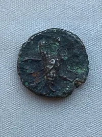 Original romersk sølvmønt (romersk Ægypten - Alexandria) sjælden