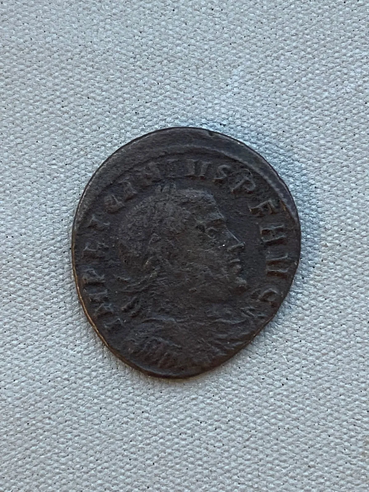 Original romersk mønt Licinivs - År 317