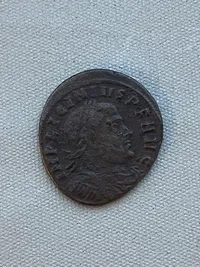 Original romersk mønt Licinivs - År 317
