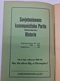 Originalt hæfte - krigsforbryderne