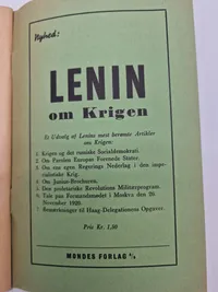 Originalt hæfte - krigsforbryderne