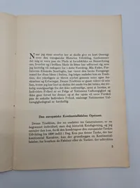 Europa uden England - originalt hæfte 1940
