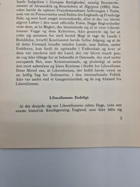 Europa uden England - originalt hæfte 1940