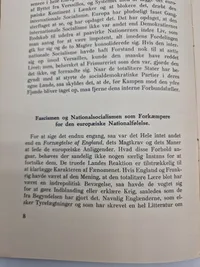 Europa uden England - originalt hæfte 1940