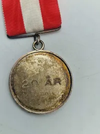3 stk militære medaljer